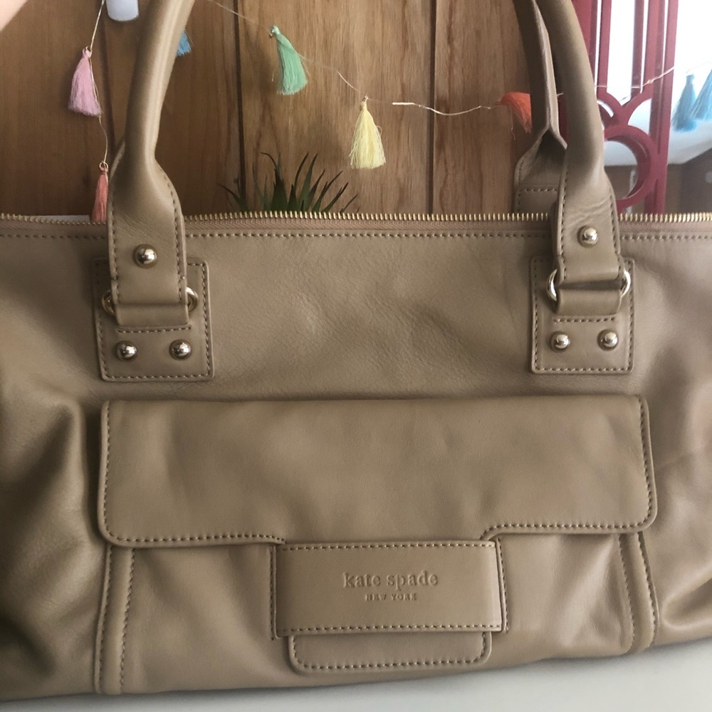 Kate Spade cream handbag